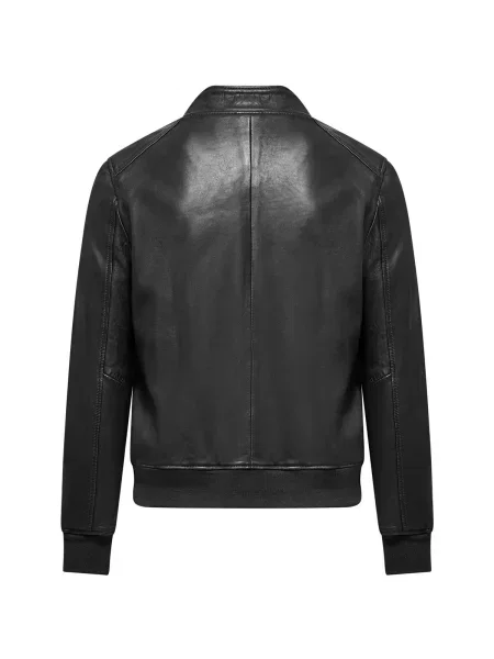 Geanta de piele Bomboogie negru