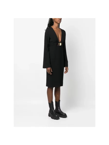 Sukienka midi Moschino czarna