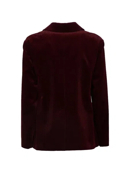 Sacou 's Max Mara de catifea cord roșu