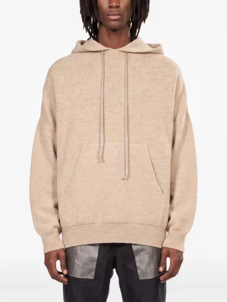 Hanorac cu glugă Rick Owens cu glugă cu cordon