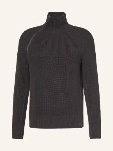 Allsaints Sweter Kit schwarz czarny