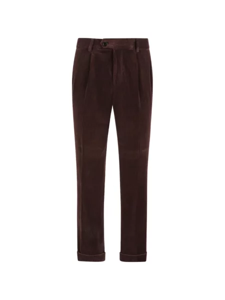 Pantaloni Camel Active de catifea cord maro
