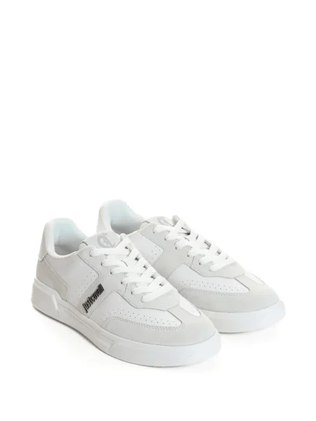 Sneakerși Just Cavalli alb