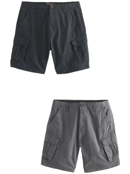 Next Pantaloni cu bleumarin gri