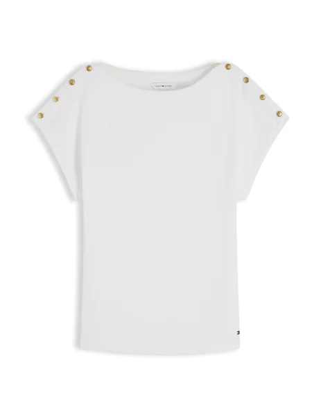 TOMMY HILFIGER Tricou alb