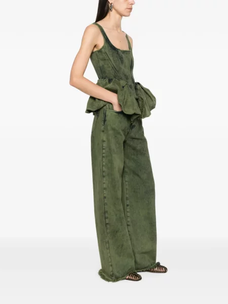 Top Marques'almeida verde