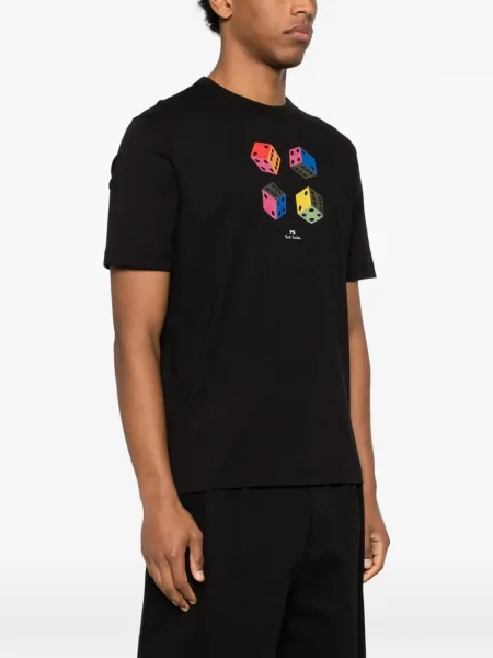 Tricou Ps Paul Smith cu imagine negru