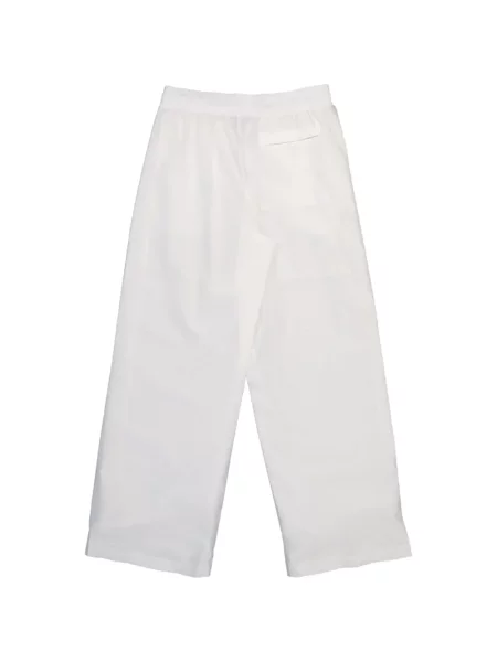 Pantaloni Casablanca cu imagine alb