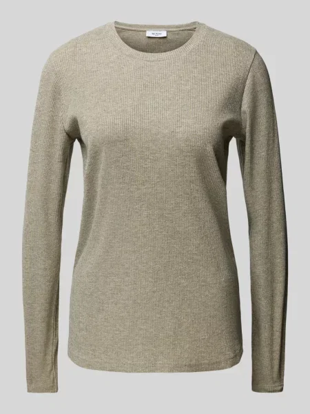 Sweter z dzianiny z okrągłym dekoltem Be Pure Dutch