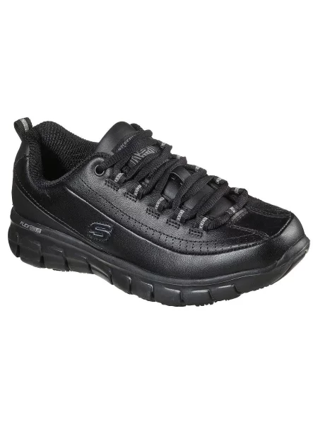 Buty sportowe Skechers Sure Track Trickel sneakersy skórzane czarne