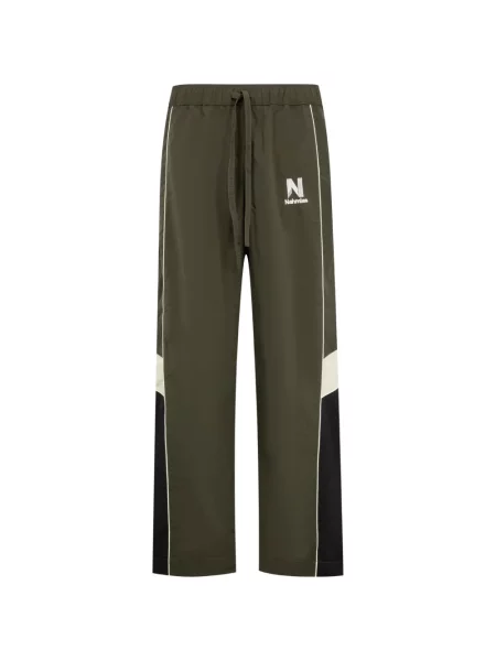 Pantaloni Nahmias alergare verde
