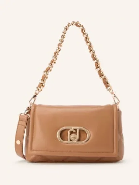 Torebka crossbody Liu Jo skórzana brązowa