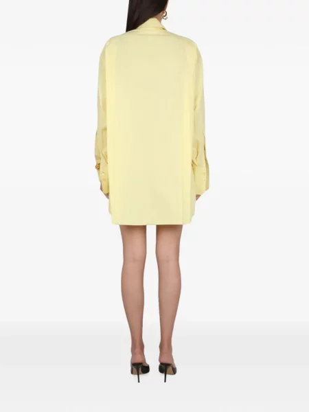 Rochie tip cămașă Patou galben