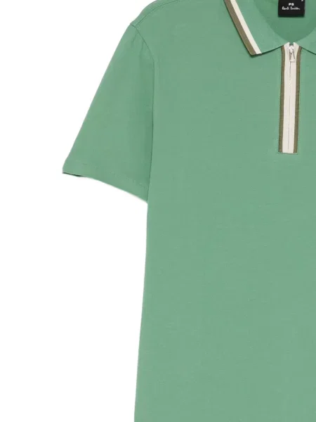 Gulerat tricou polo Ps Paul Smith verde