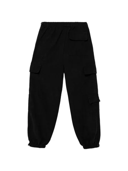 Spodnie cargo dziecięce Guess czarne