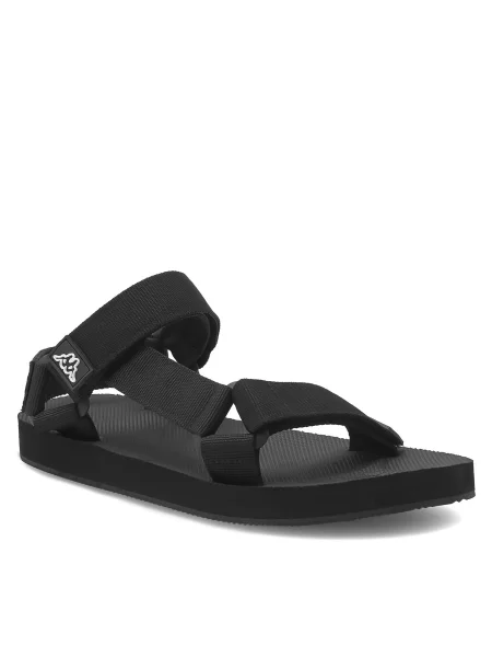 Sandale Kappa LOGO NEFARIW Black crna