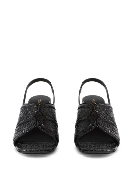 Sandale Momoni din piele negru