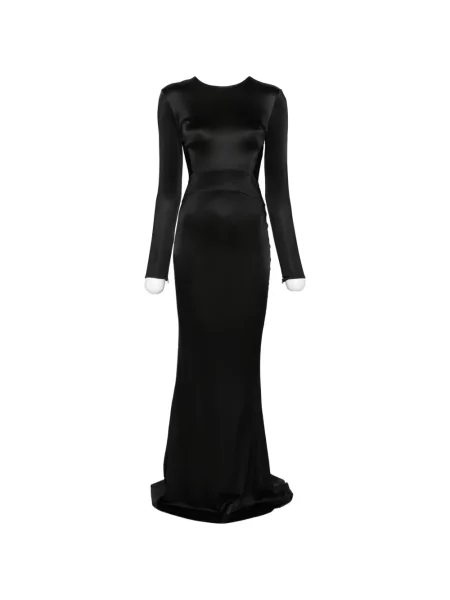 Rochie maxi Co cu spatele deschis negru