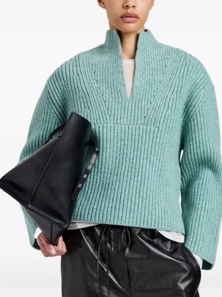 Пуловер Proenza Schouler White Label бяло