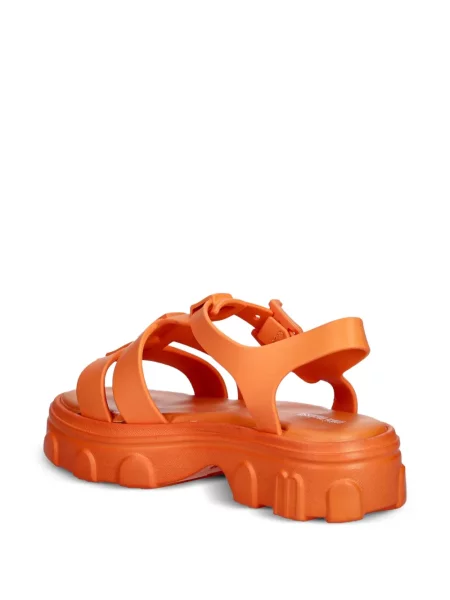 Sandały dziecięce Mini Melissa pomarańczowe