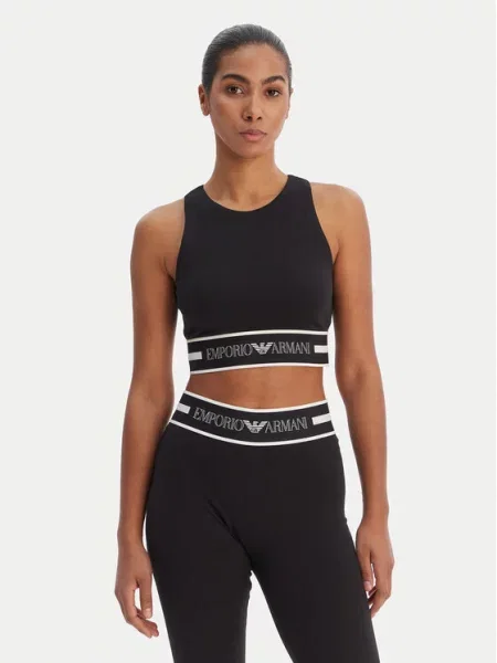 Top Emporio Armani čierna