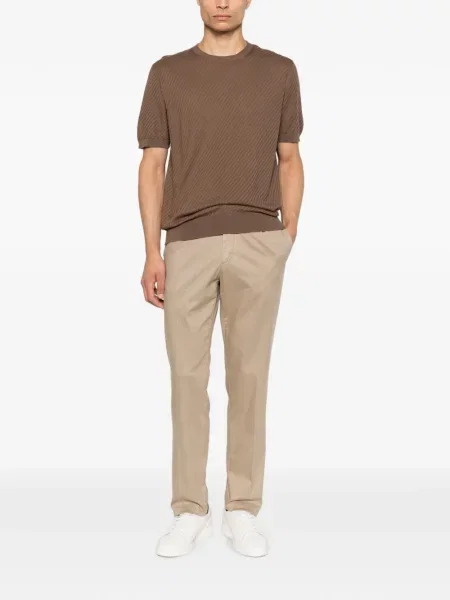 Tricou Corneliani tricotate maro