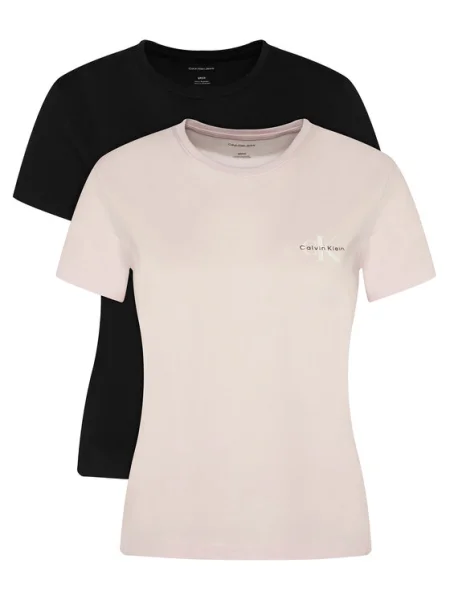 Calvin Klein Jeans Tricou roz negru