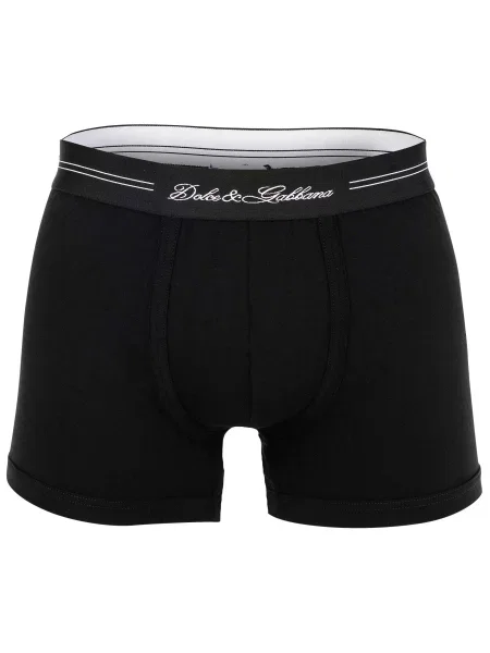 DOLCE & GABBANA Boxerky černá