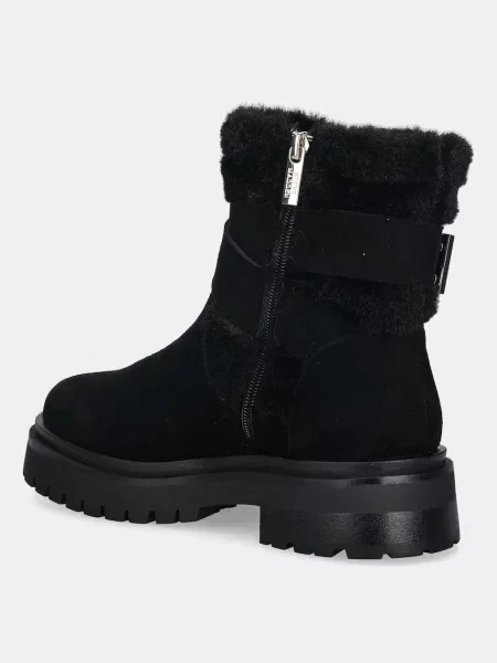 Замшевые ботинки Steve Madden черные