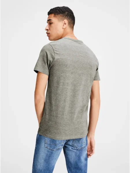 JACK & JONES Póló melír szürke