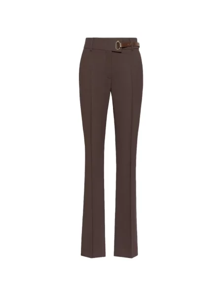Cu centură pantaloni Sportmax maro