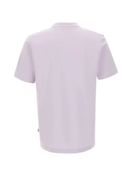 Tricou Boss din jerseu cu autograf violet