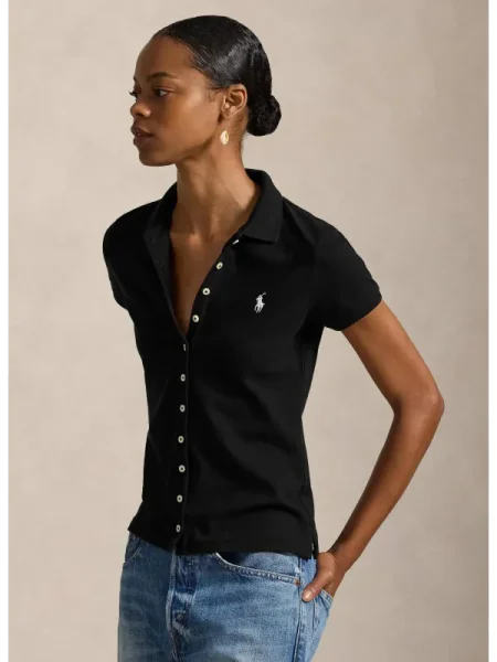 Polo Ralph Lauren Geacă tricotată / alb murdar negru