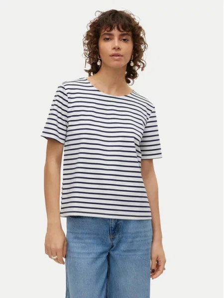Vero Moda Marškinėliai Abby balta