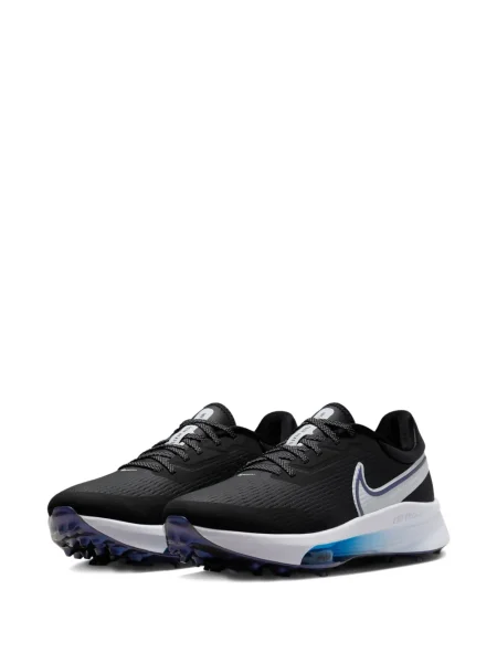 Половин цип маратонки Nike Air Zoom бродирани бяло