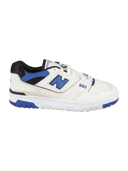 Sneakersy New Balance 550 skórzane niebieskie