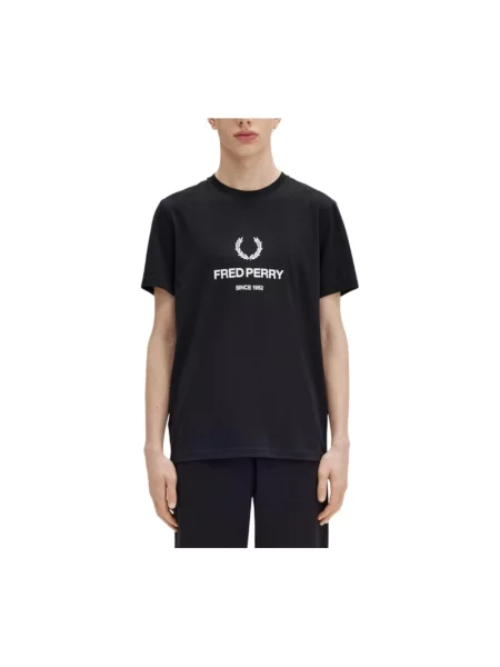 Koszulka Fred Perry czarna