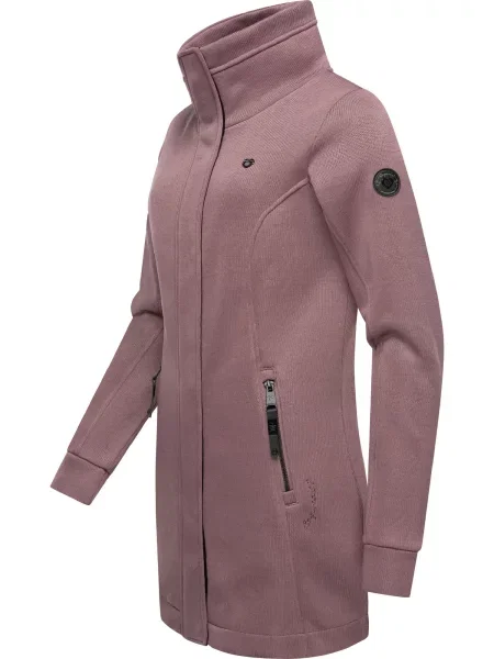 Ragwear Hanorac Letrice mauve negru