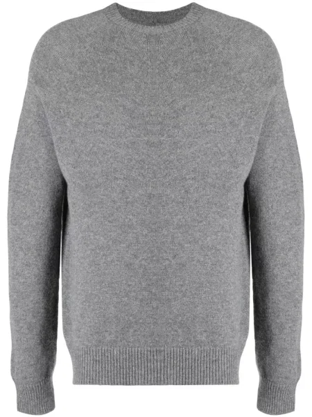 Hanorac Jil Sander din cașmir gri