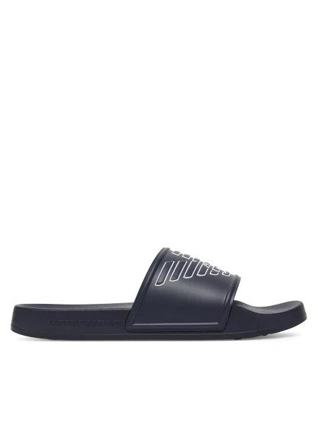 Natikače Emporio Armani tamnoplava