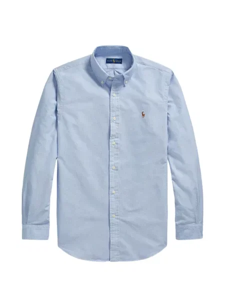 Tricou polo Polo Ralph Lauren cu glugă cu blană cu broderie roșu