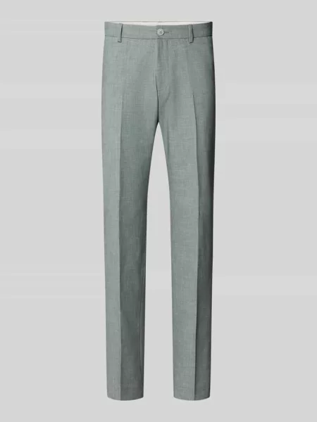 Spodnie garniturowe w kroju regular fit z domieszką S.oliver Black Label