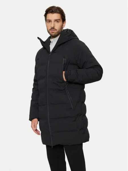 4F Geacă de iarnă Negru albastru