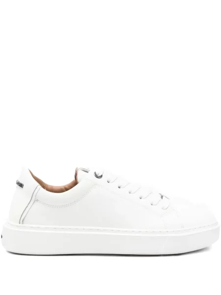 Sneakerși Alexander Smith din piele alb