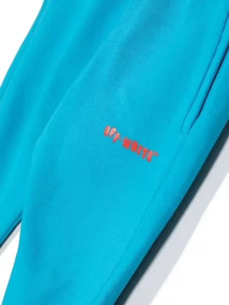 Spodnie dziecięce Off-white białe