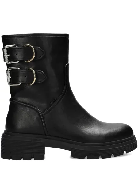 Botine Mexx cu platformă cu cataramă negru