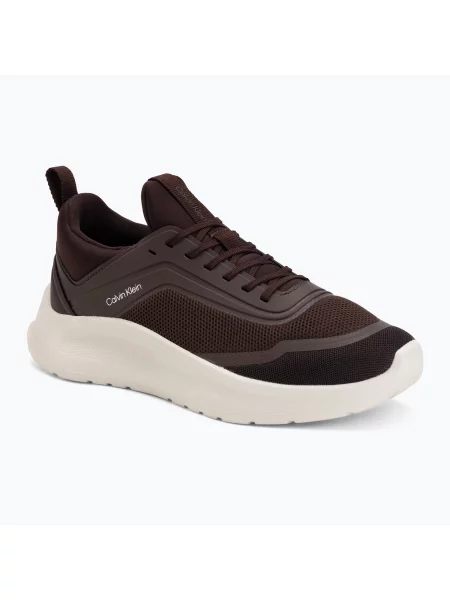 Încălțăminte pentru bărbați Calvin Klein Light Eva Run Lace Sock bordeaux
