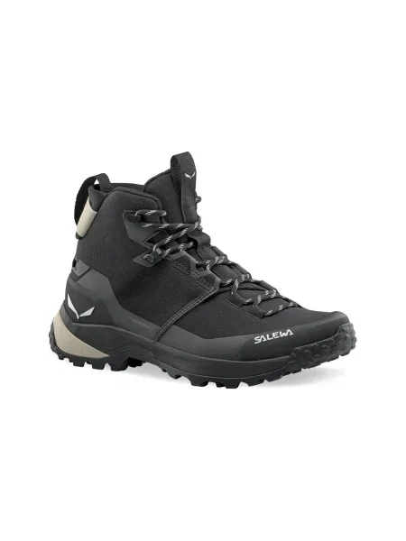 Dámske trekingové topánky Salewa Puez 2 Mid Ptx black/black čierna