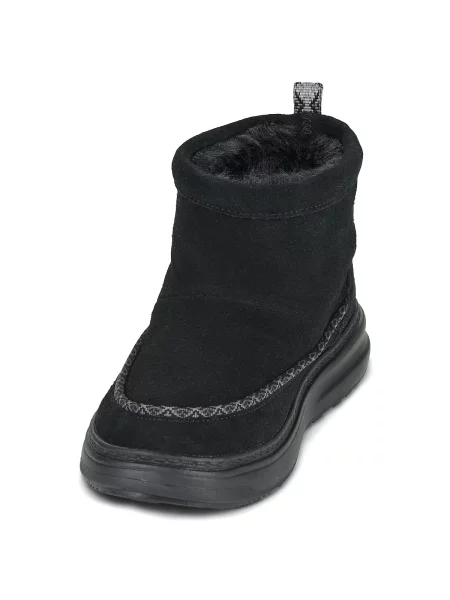 Botine Heydude din piele de căprioară negru