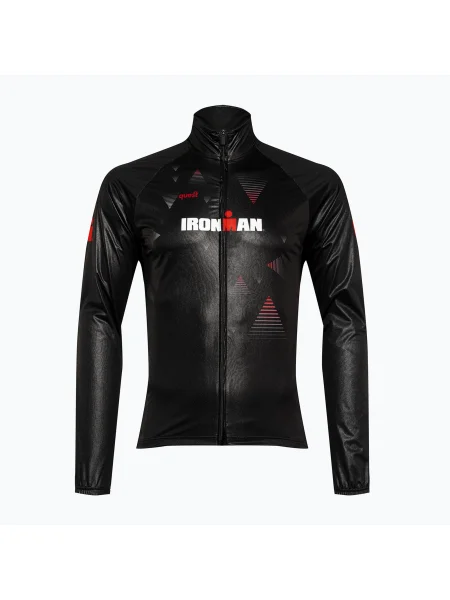 Geacă de ciclism pentru bărbați Quest Pro Iron Man black negru